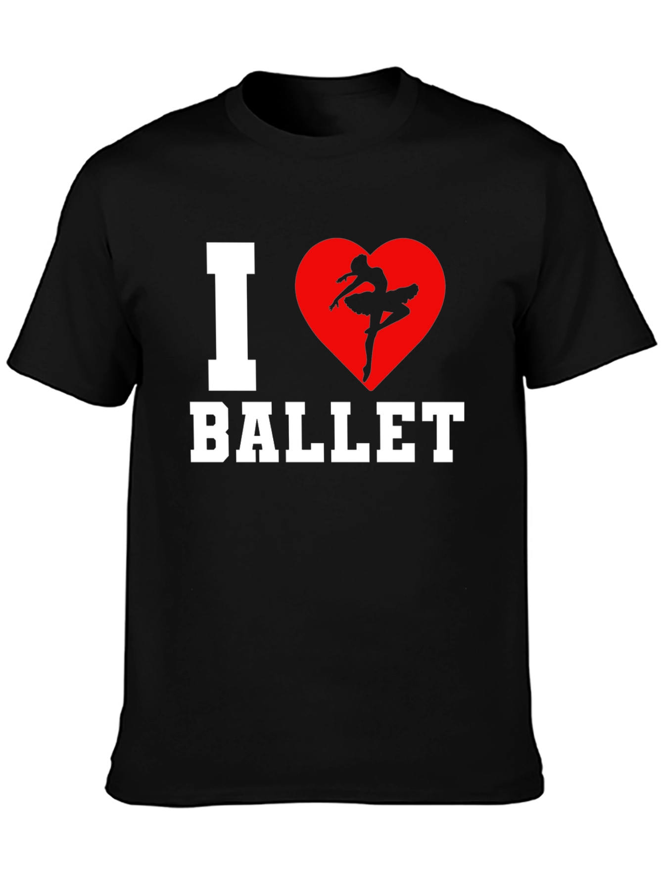I Heart Ballet Graphic T-Shirt