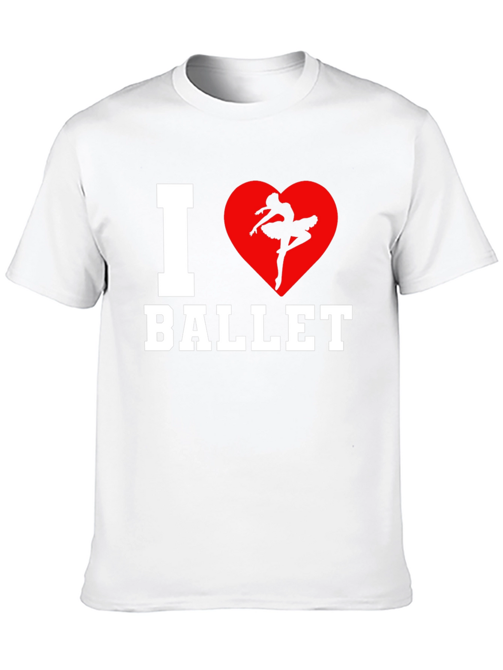 I Heart Ballet Graphic T-Shirt