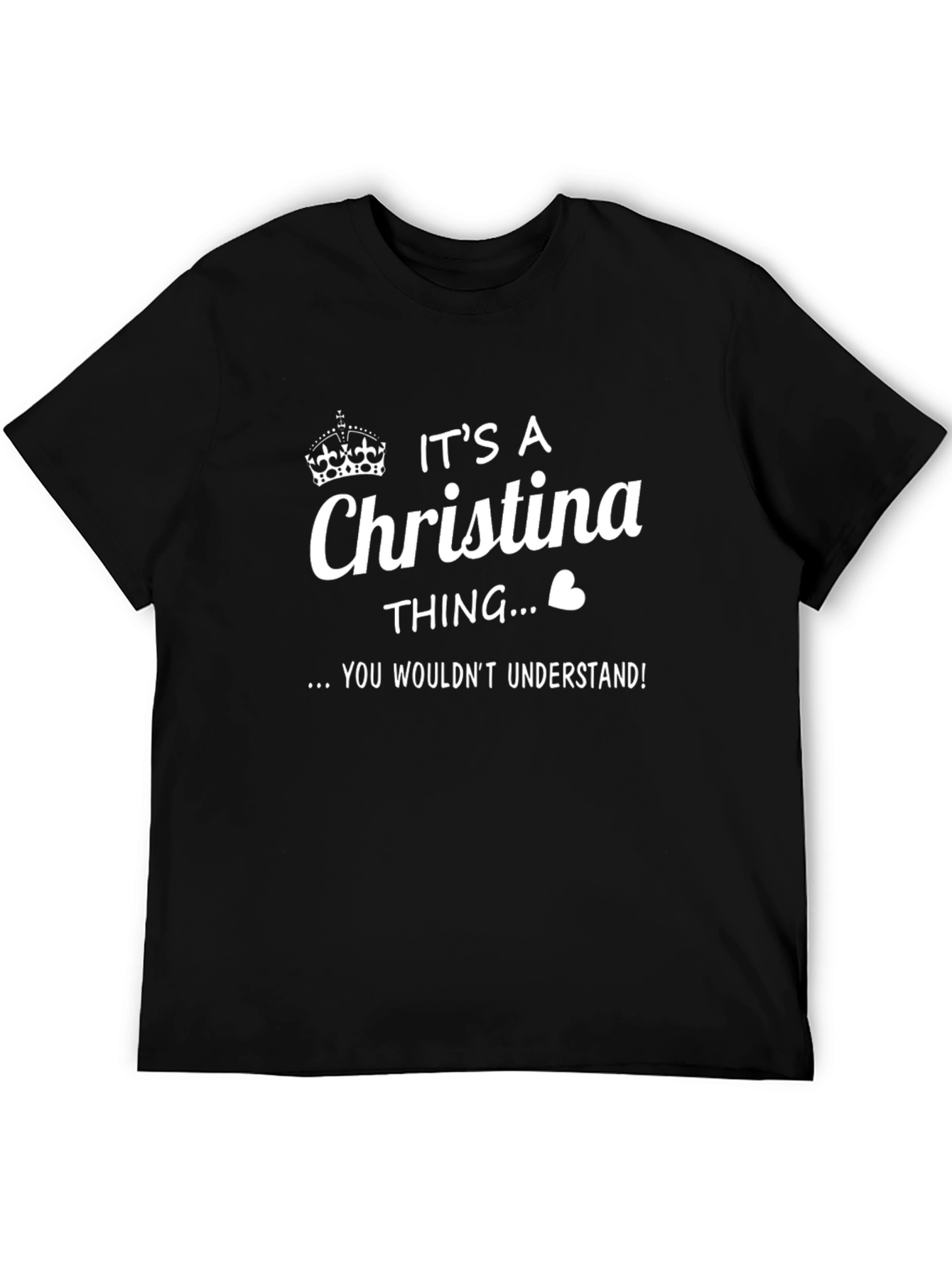 Christina Thing T-Shirt - Fun Personalized Tee