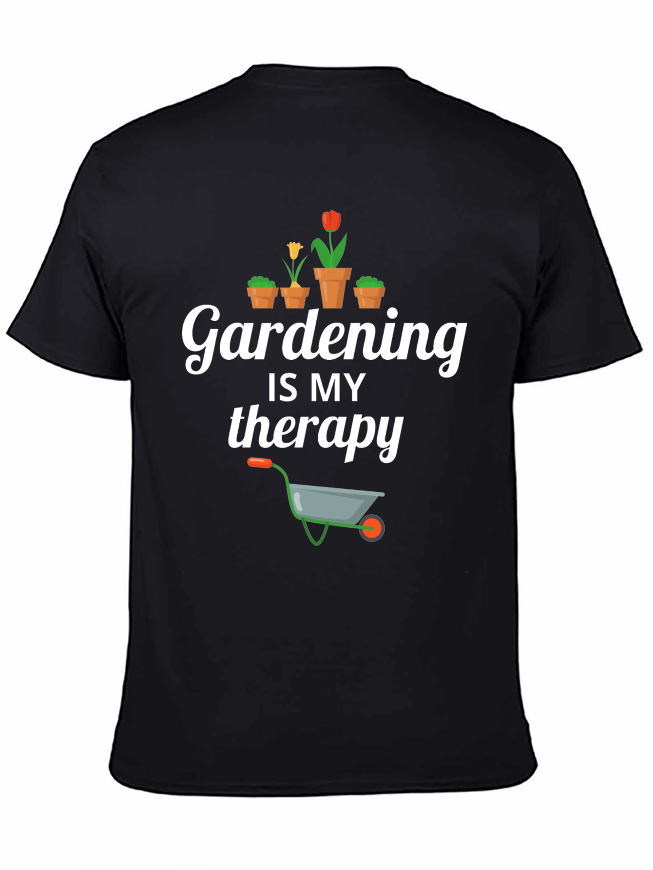 Gardening is My Therapy Graphic T-Shirt
