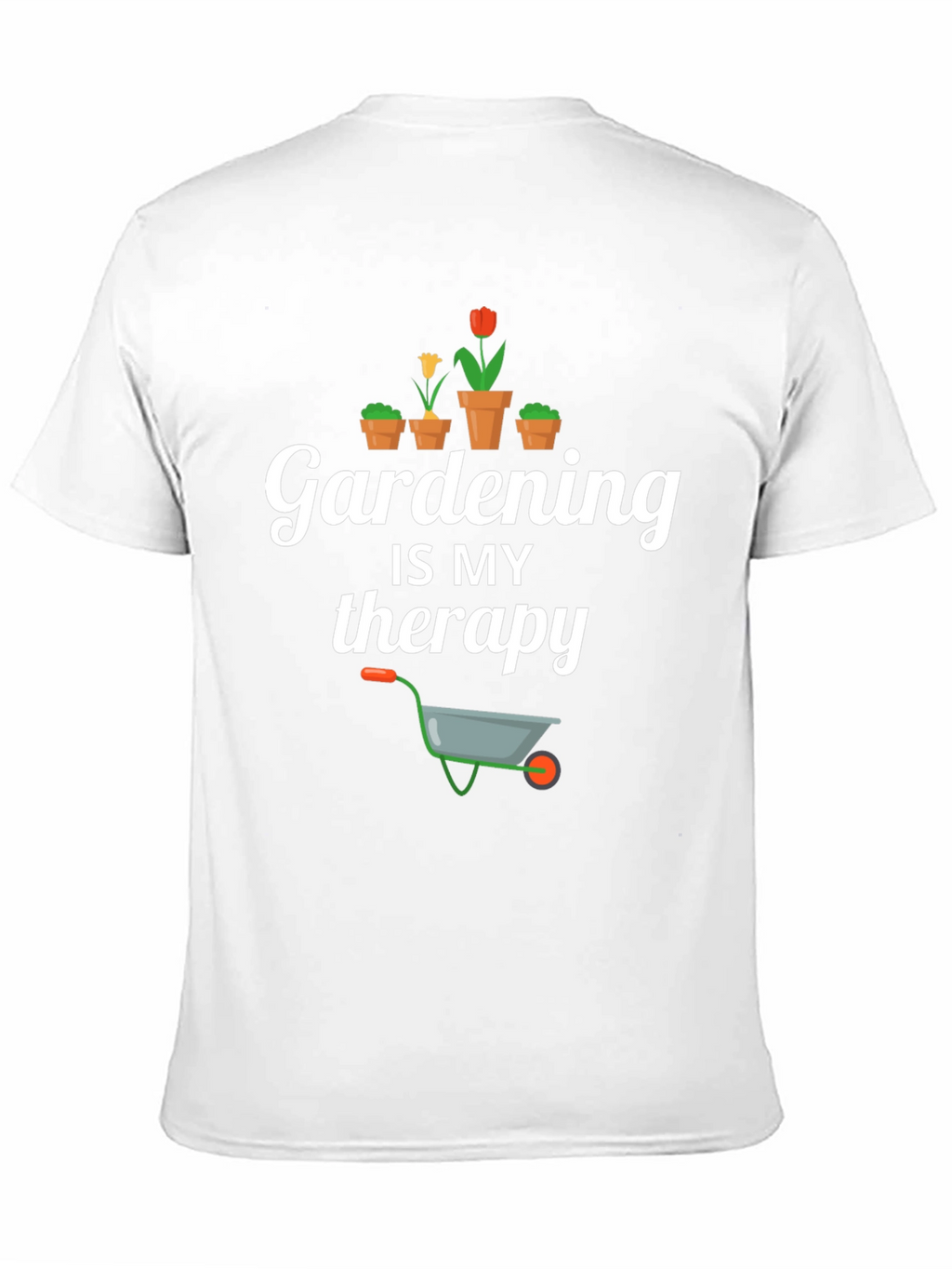 Gardening is My Therapy Graphic T-Shirt
