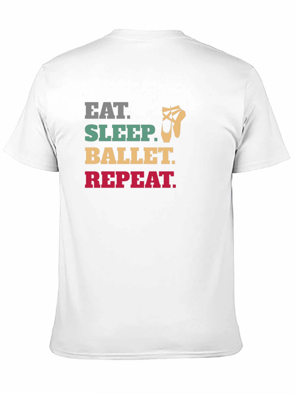 Eat Sleep Ballet Repeat Graphic T-Shirt