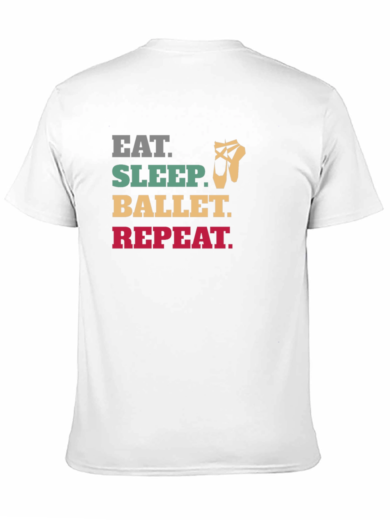 Eat Sleep Ballet Repeat Graphic T-Shirt