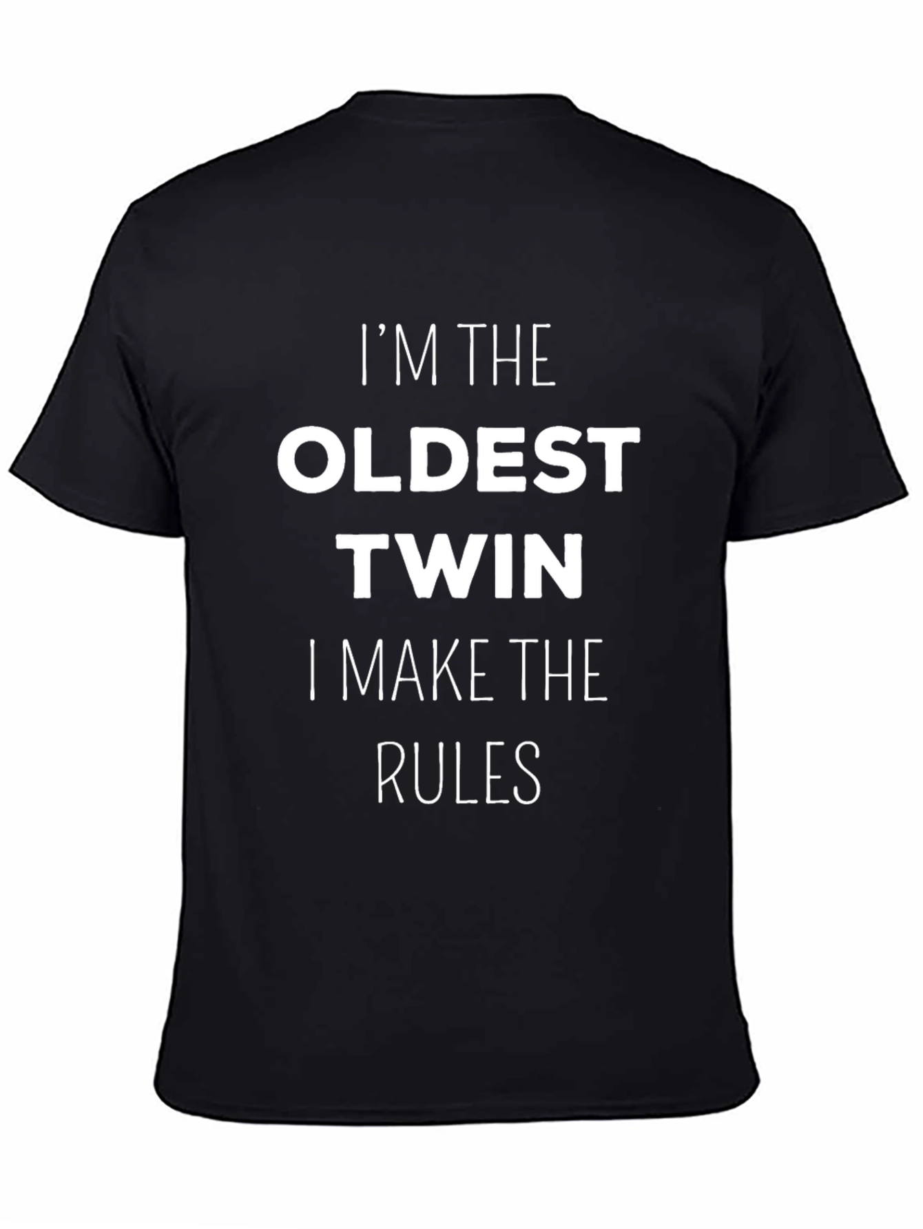 Oldest Twin Rules T-Shirt