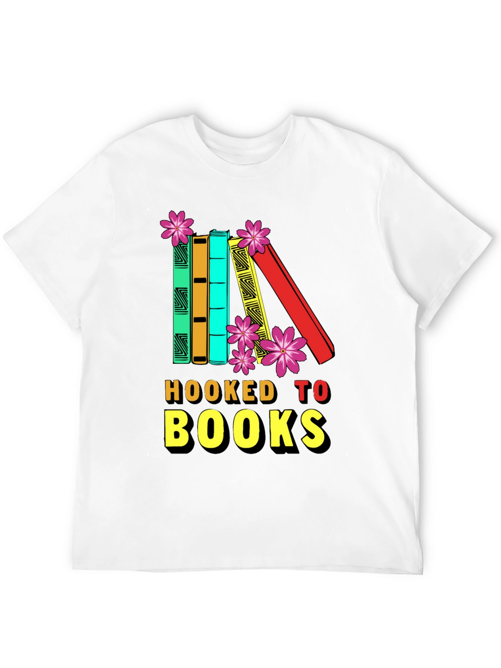 Hooked to Books T-Shirt