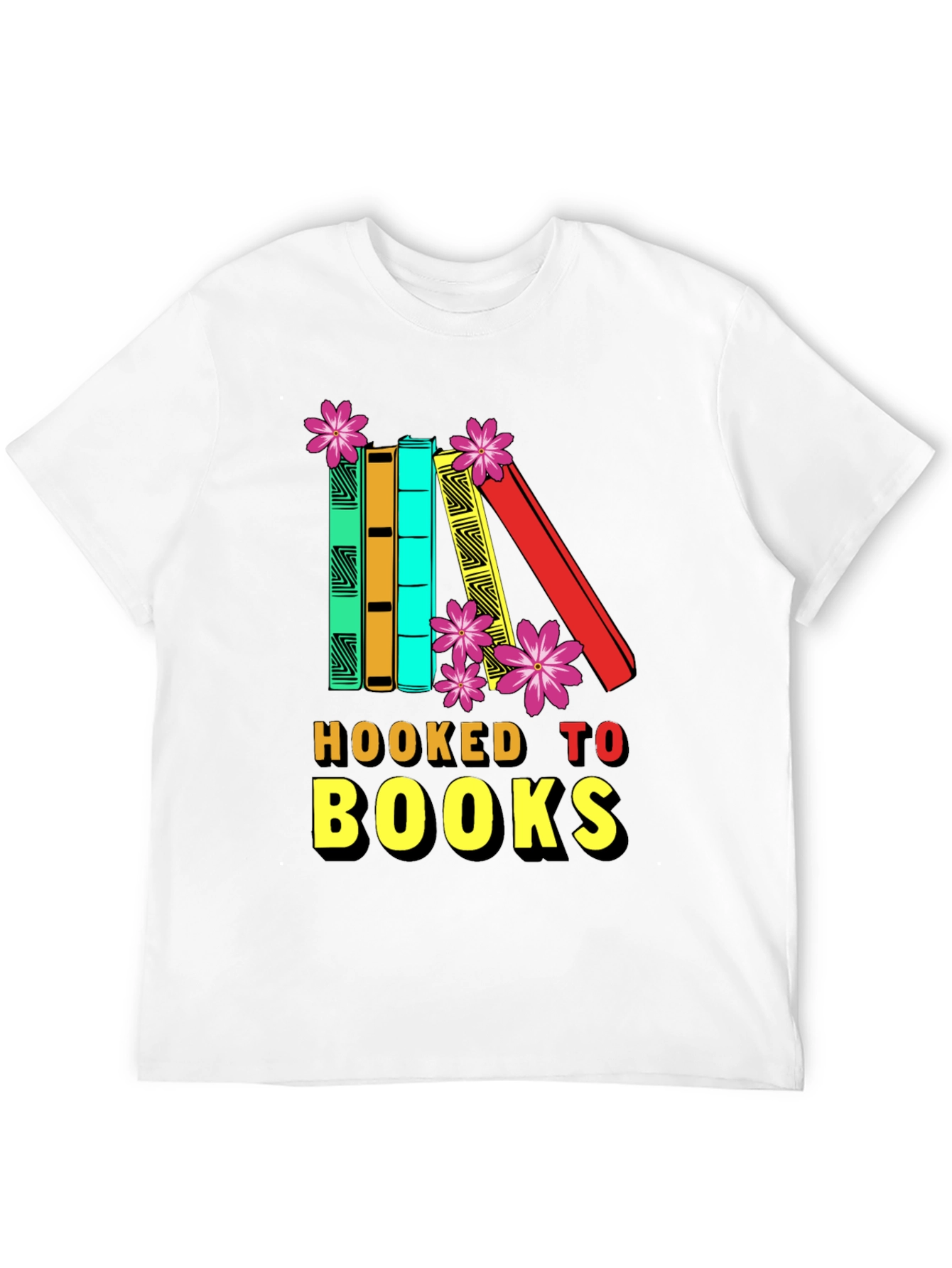 Hooked to Books T-Shirt