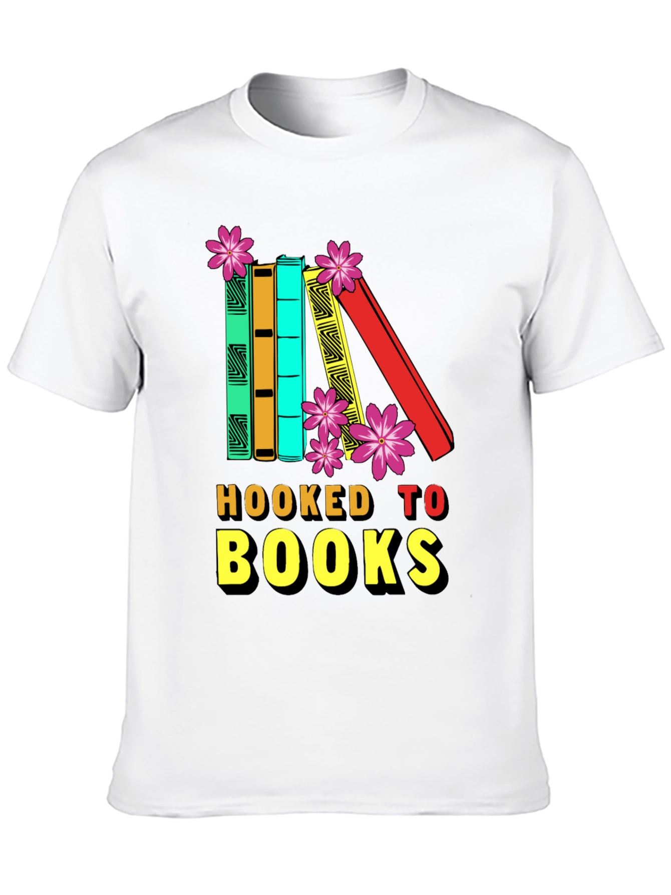 Hooked to Books T-Shirt