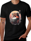 Ninja Cat T-Shirt - Unique Graphic Tee