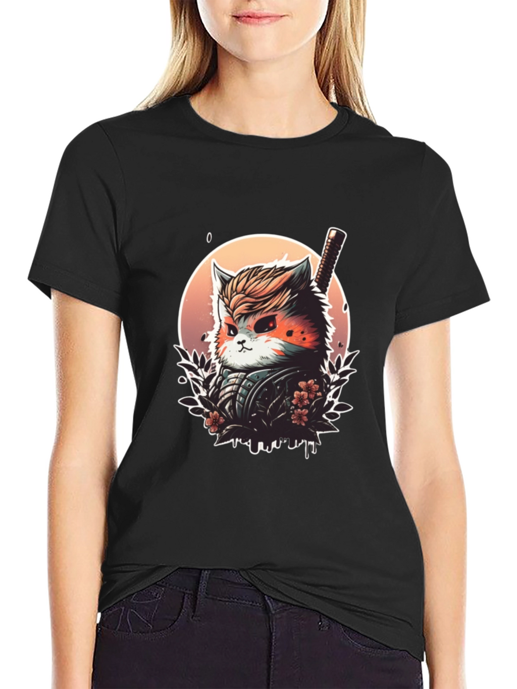 Ninja Cat T-Shirt - Unique Graphic Tee
