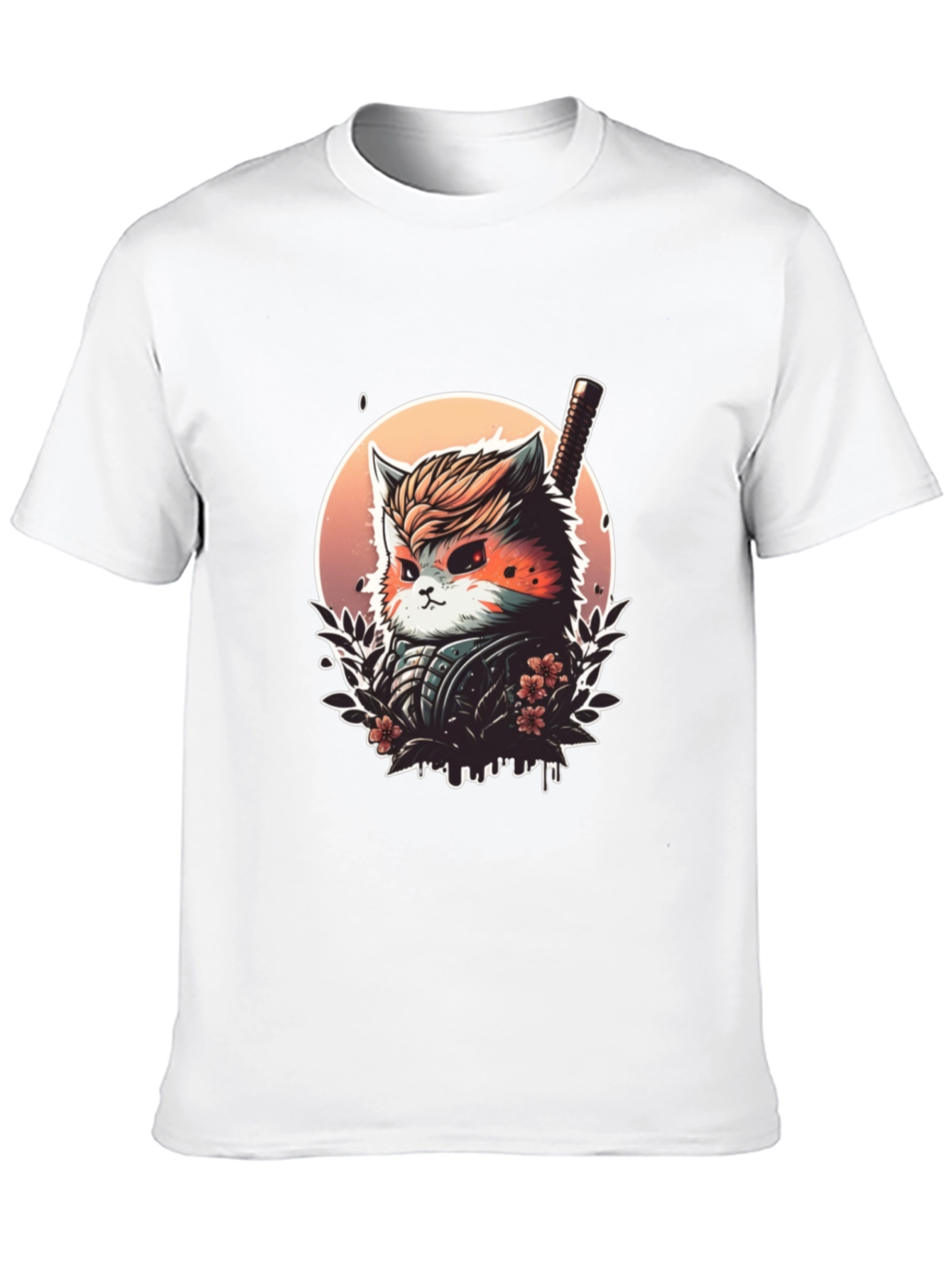 Ninja Cat T-Shirt - Unique Graphic Tee