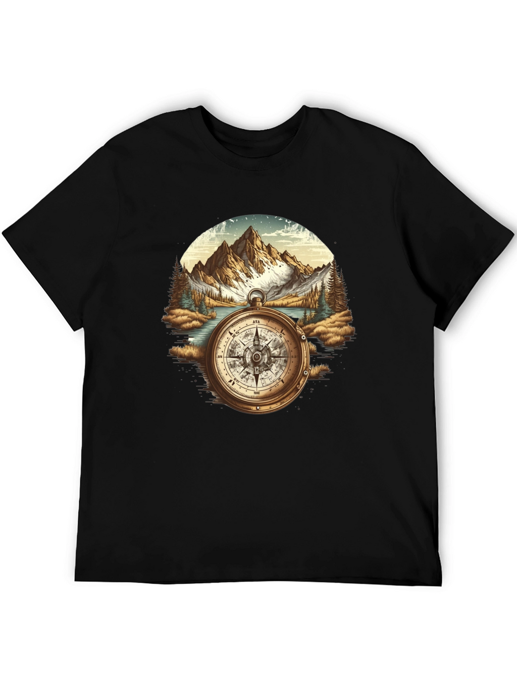 Compass Mountain Graphic Tee