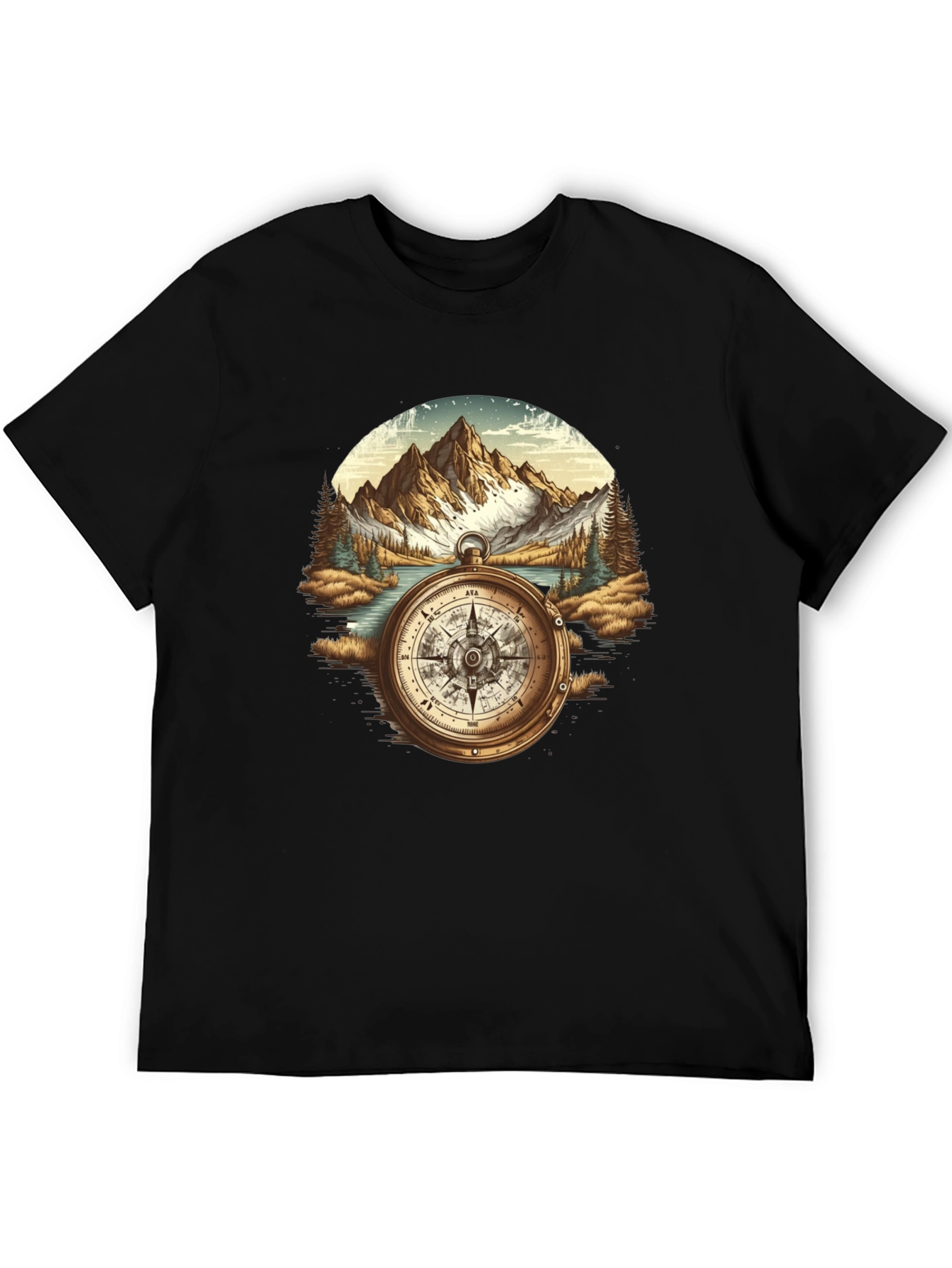 Compass Mountain Graphic Tee