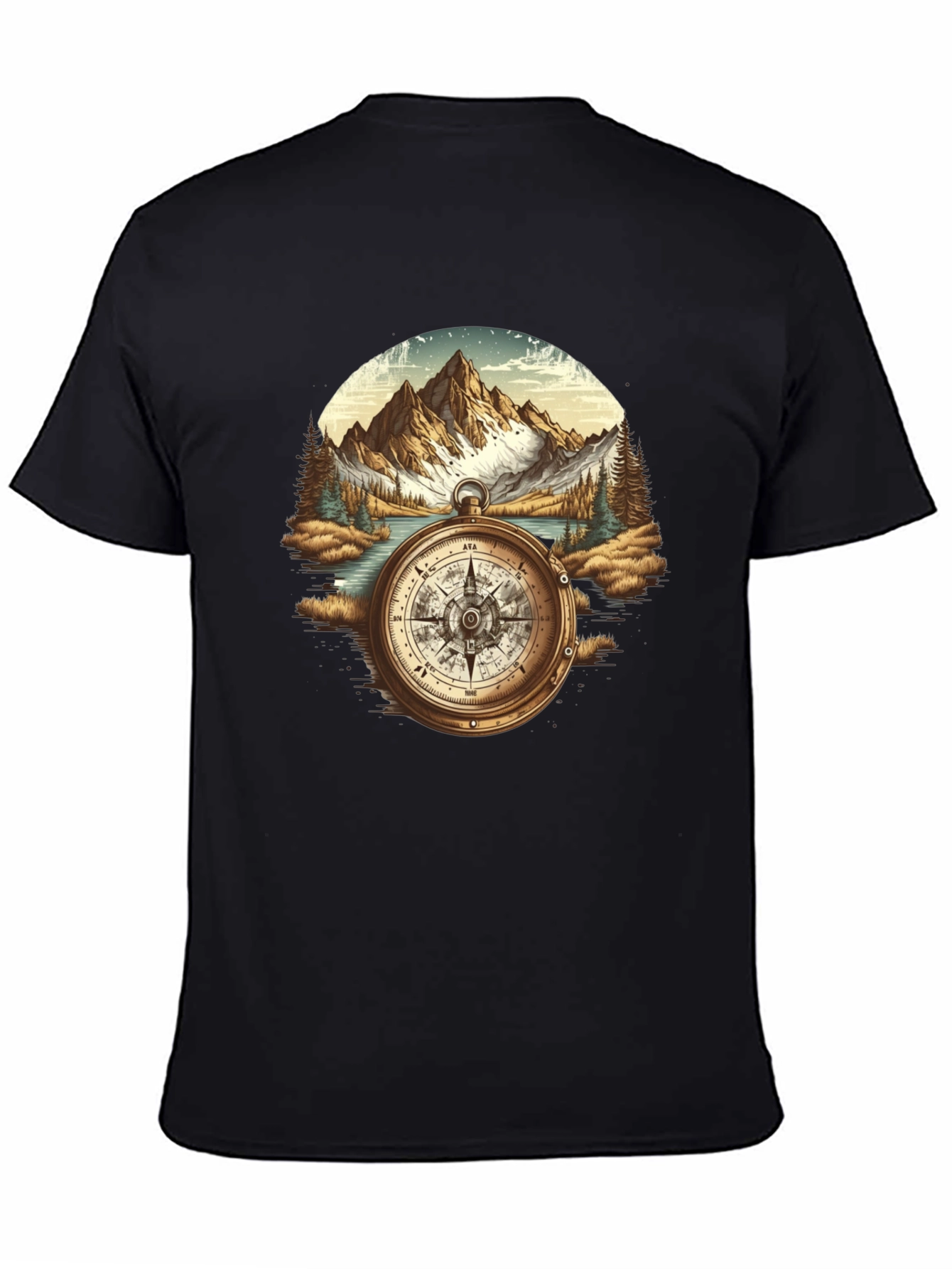 Compass Mountain Graphic Tee