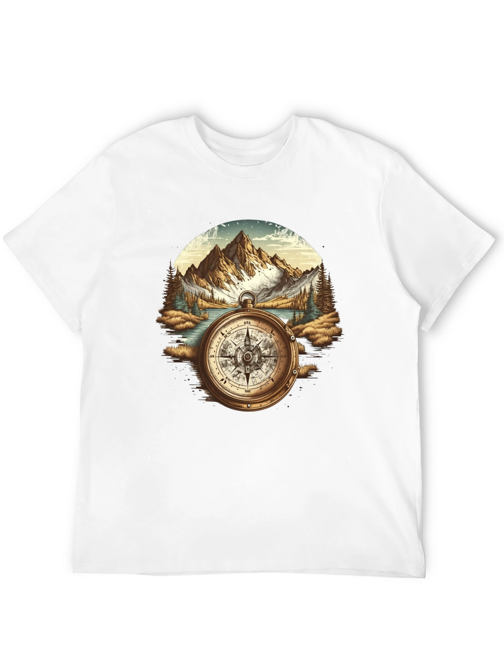Compass Mountain Graphic Tee