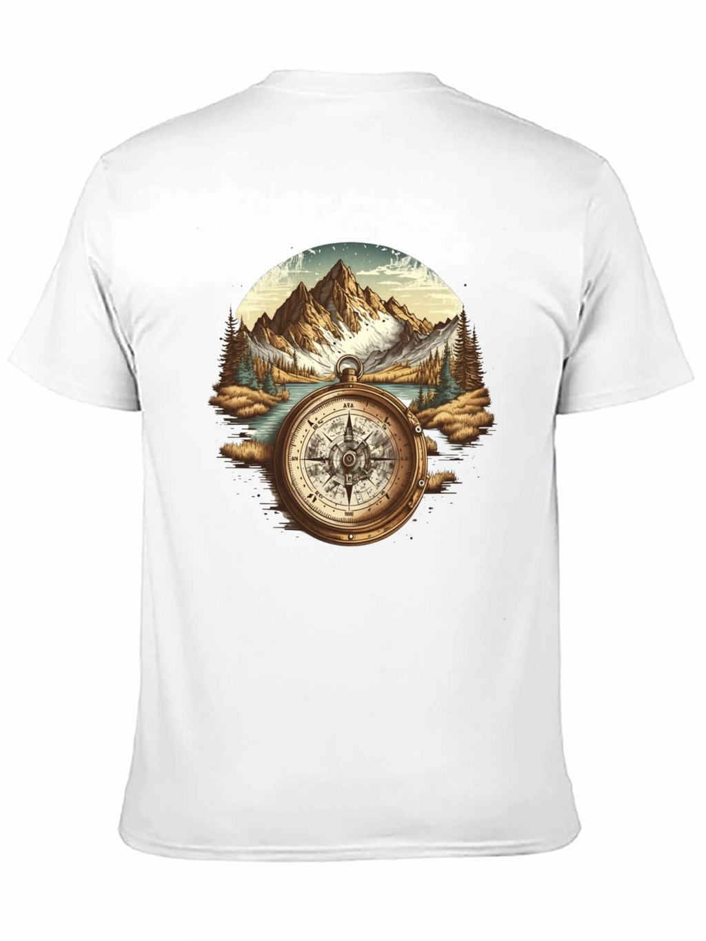 Compass Mountain Graphic Tee