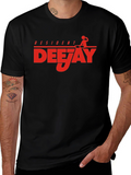 Resident Deejay Graphic T-Shirt Black