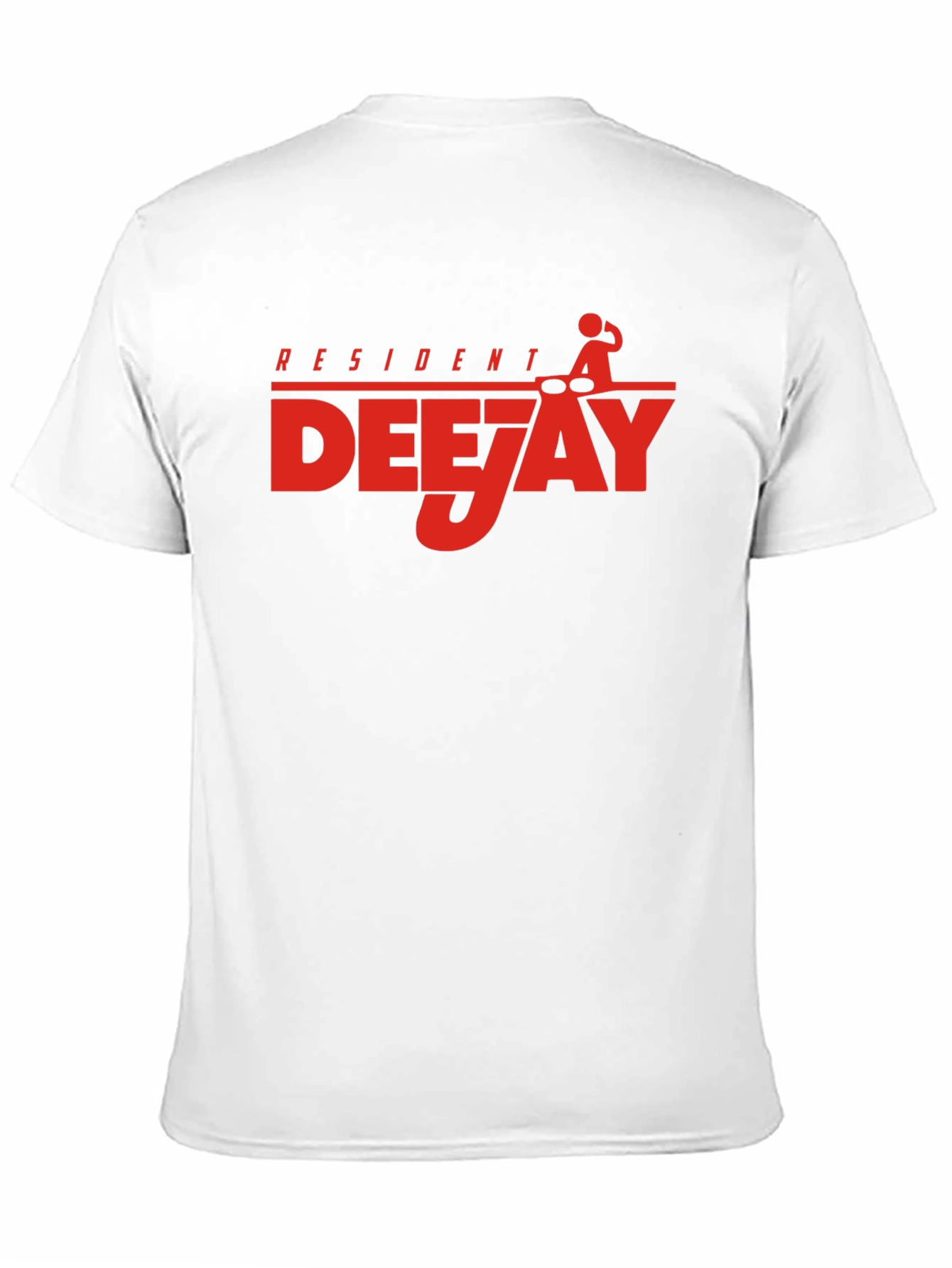 Resident Deejay Graphic T-Shirt Black