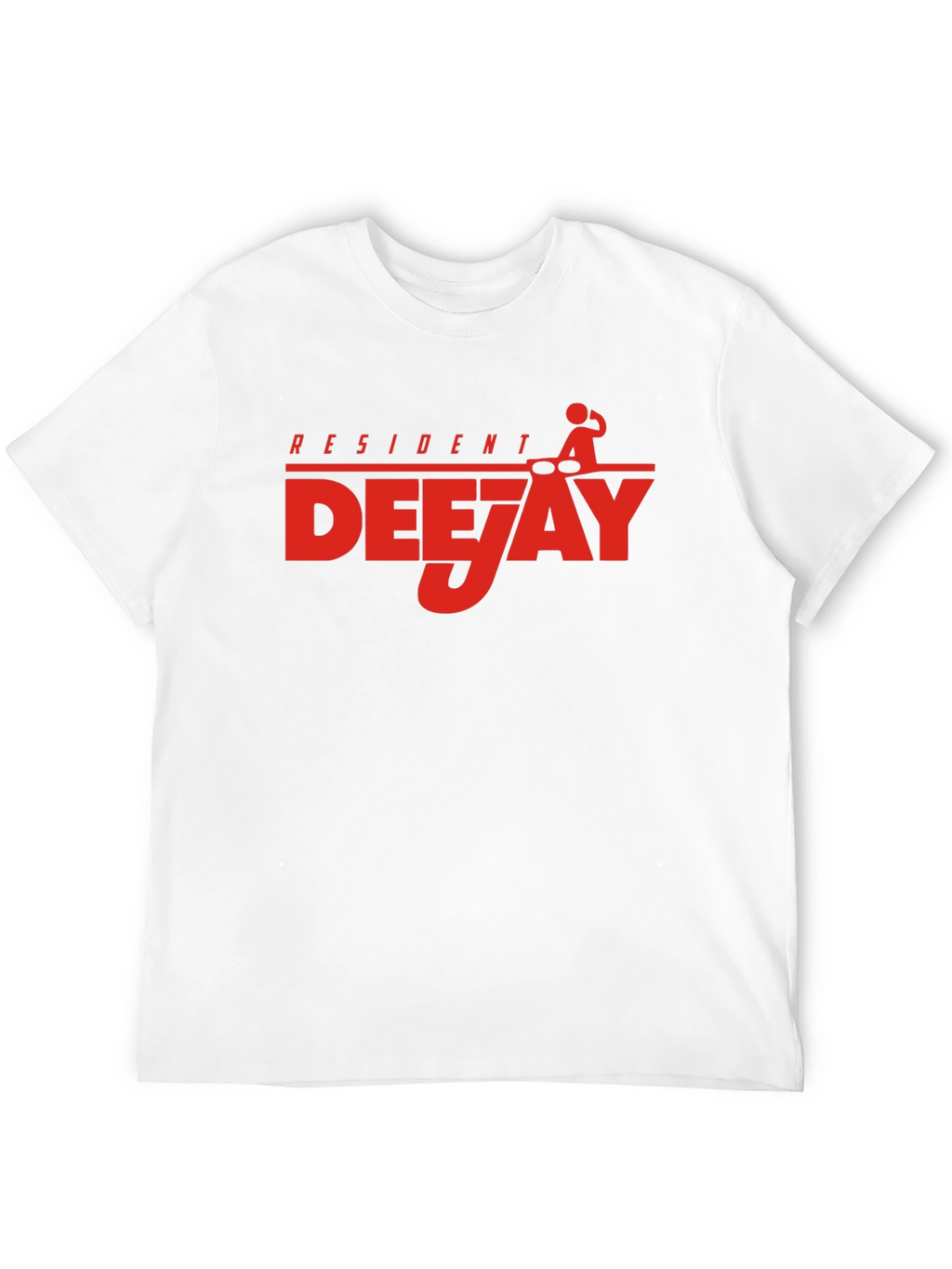 Resident Deejay Graphic T-Shirt Black