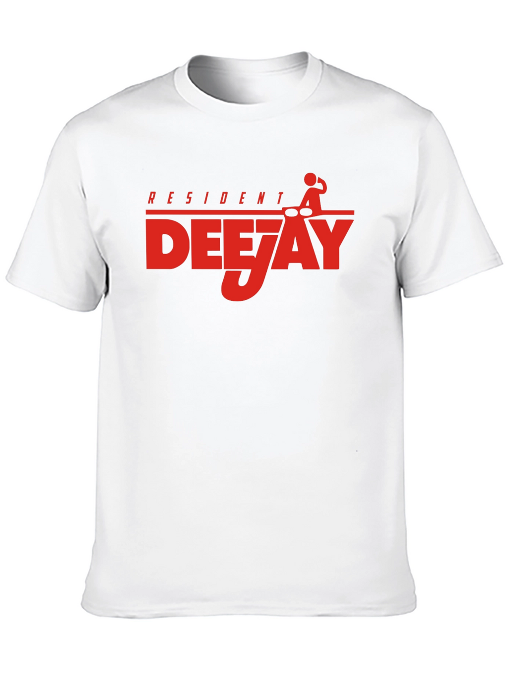 Resident Deejay Graphic T-Shirt Black