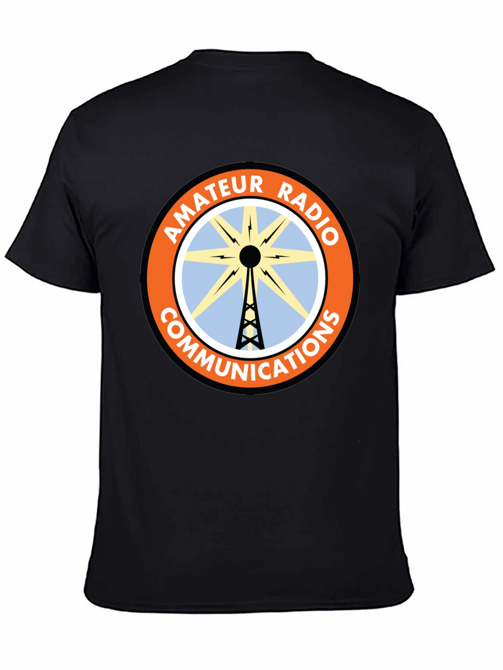 Amateur Radio Communications Black T-Shirt