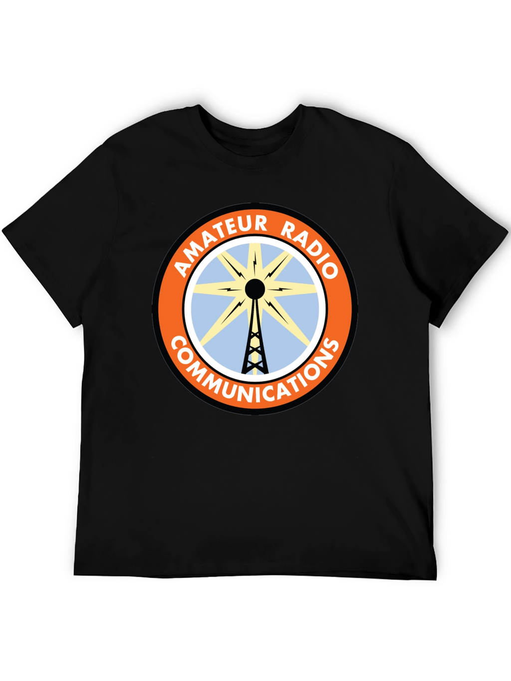 Amateur Radio Communications Black T-Shirt