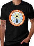Amateur Radio Communications Black T-Shirt
