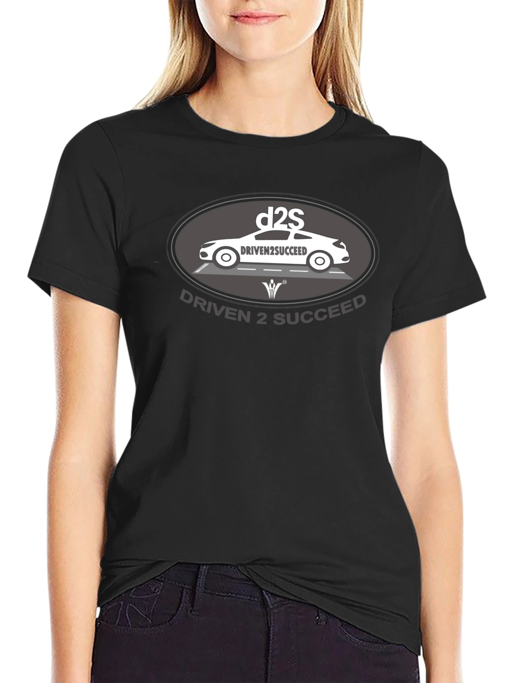Driven 2 Succeed Black Graphic Tee