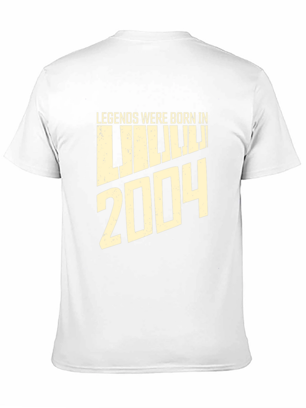 Legends Born in 2004 Black T-Shirt