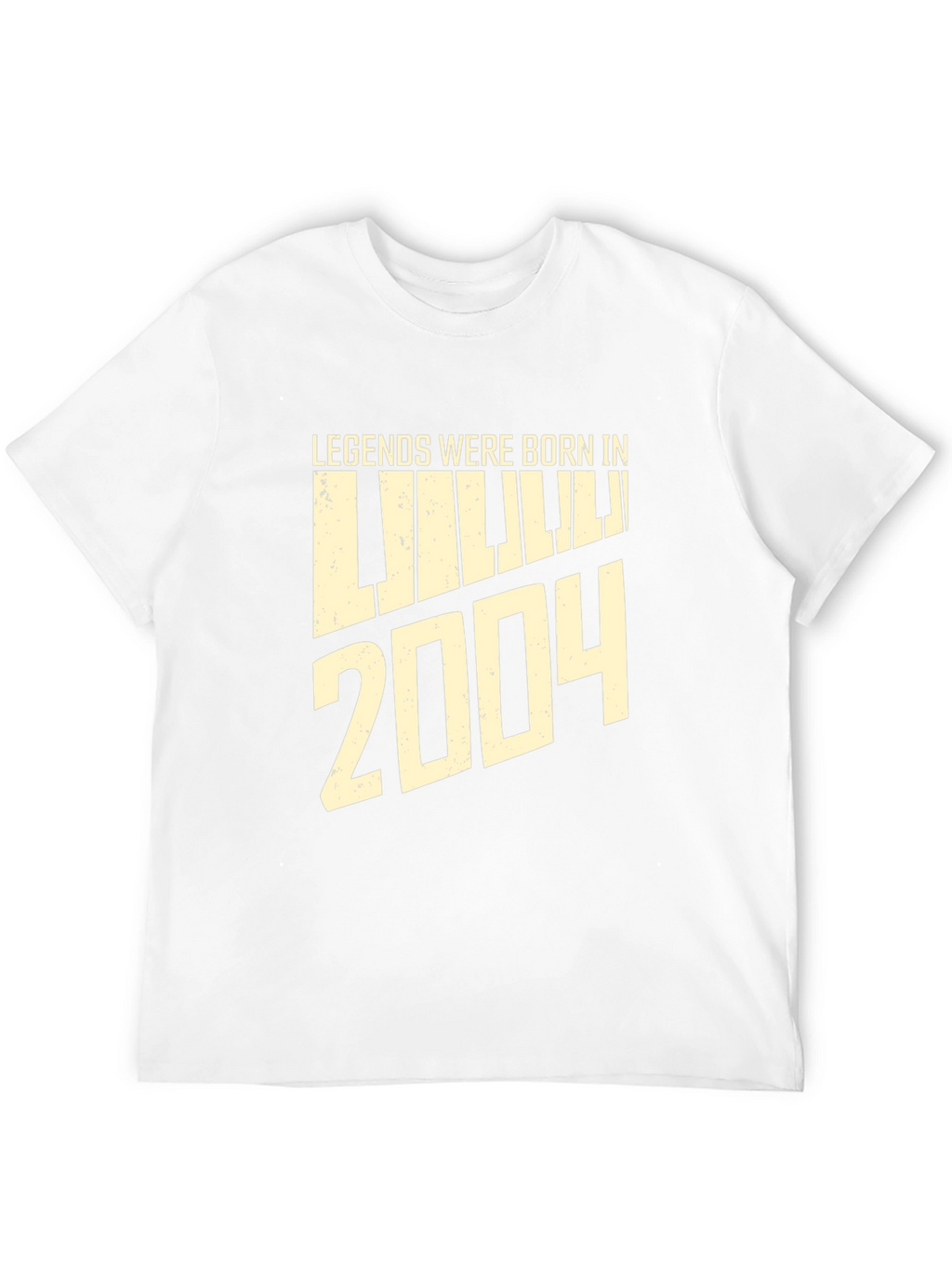 Legends Born in 2004 Black T-Shirt