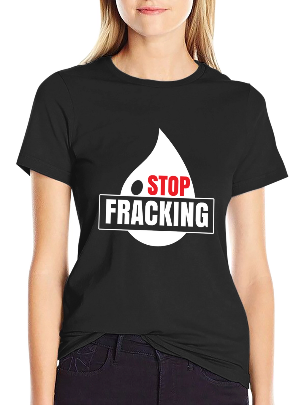 Stop Fracking Graphic T-Shirt