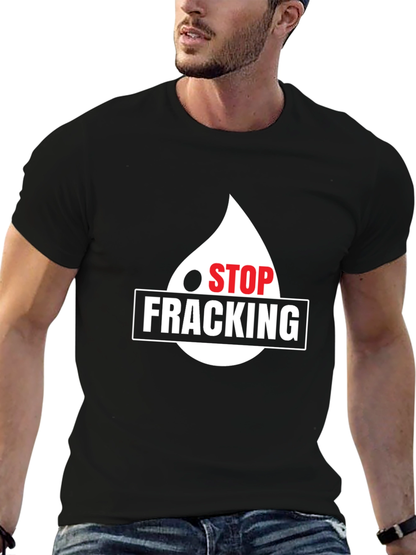Stop Fracking Graphic T-Shirt
