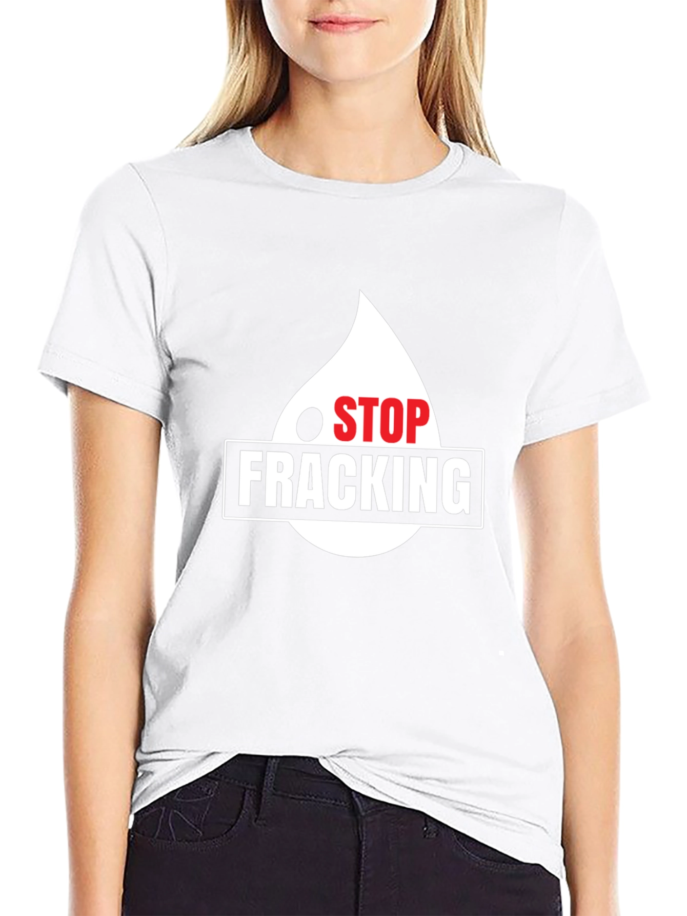 Stop Fracking Graphic T-Shirt