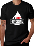 Stop Fracking Graphic T-Shirt