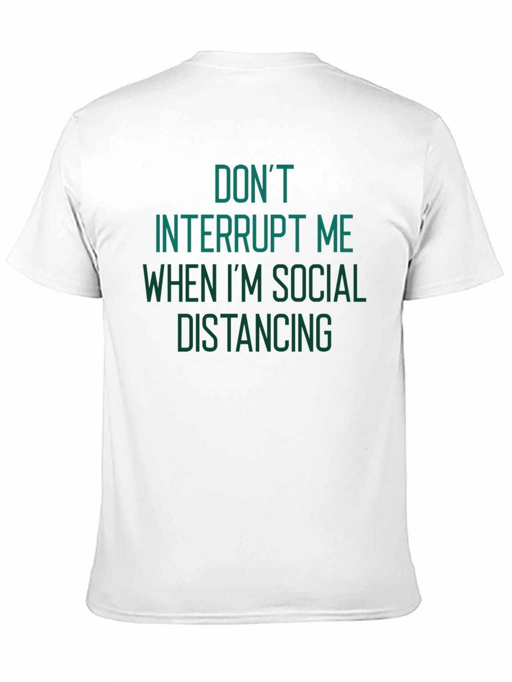 Funny Social Distancing Graphic T-Shirt