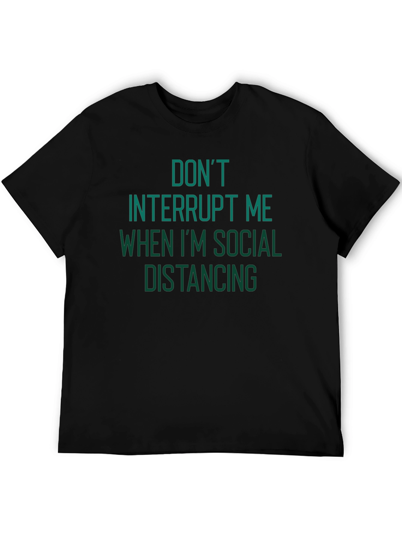 Funny Social Distancing Graphic T-Shirt