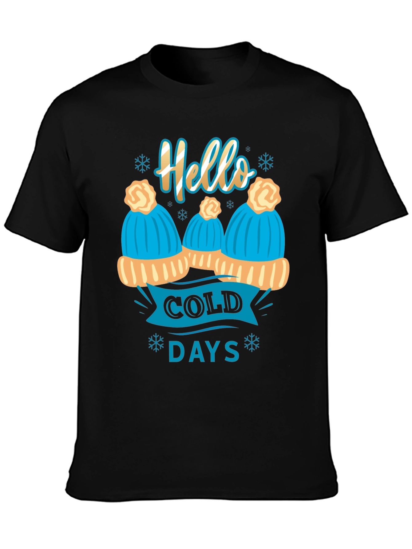 Hello Cold Days Graphic T-Shirt