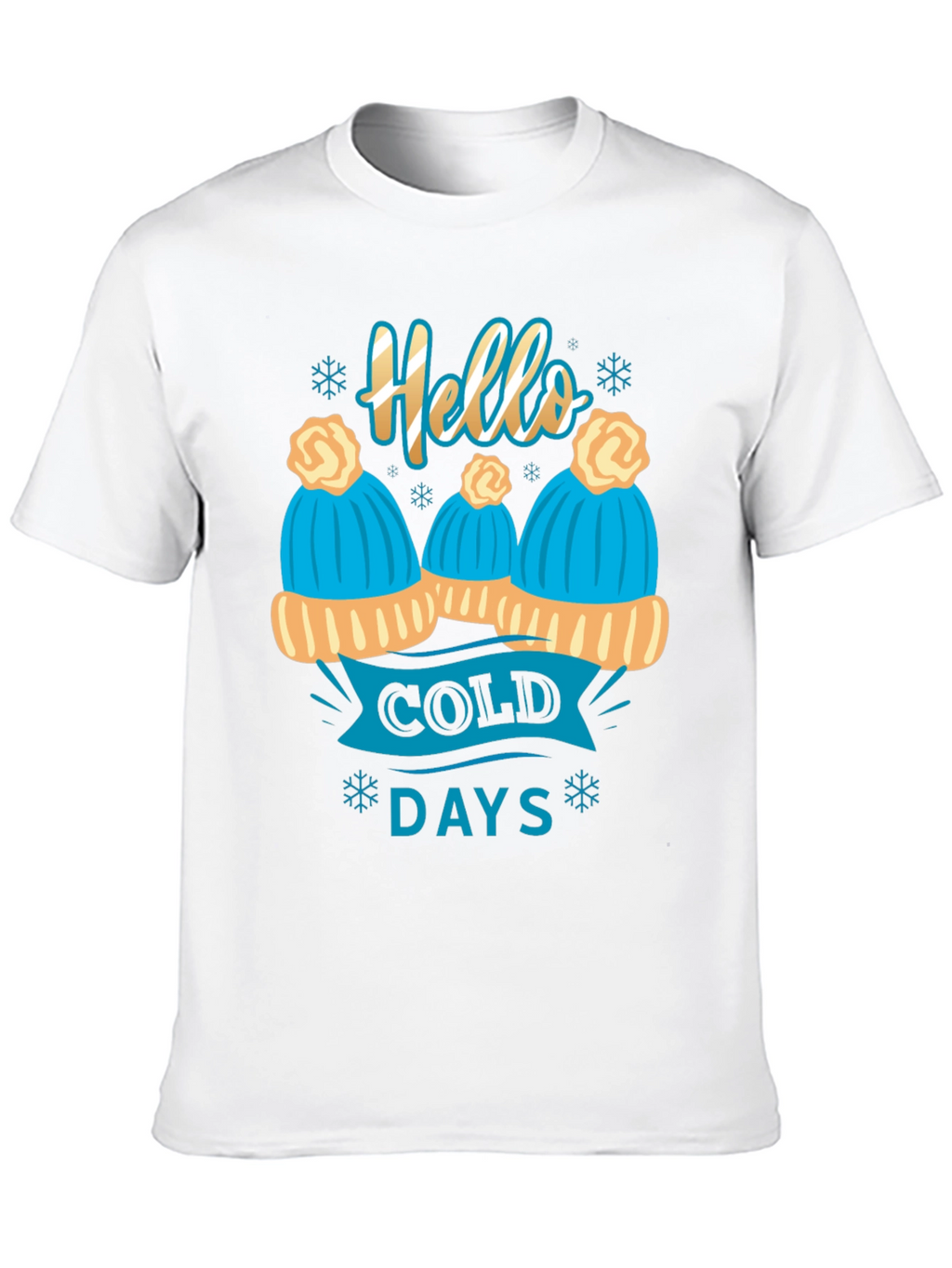 Hello Cold Days Graphic T-Shirt