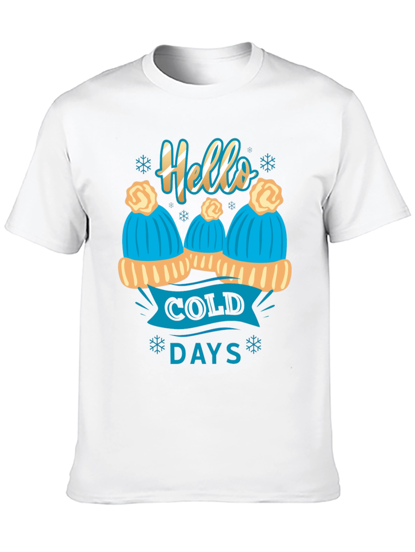 Hello Cold Days Graphic T-Shirt