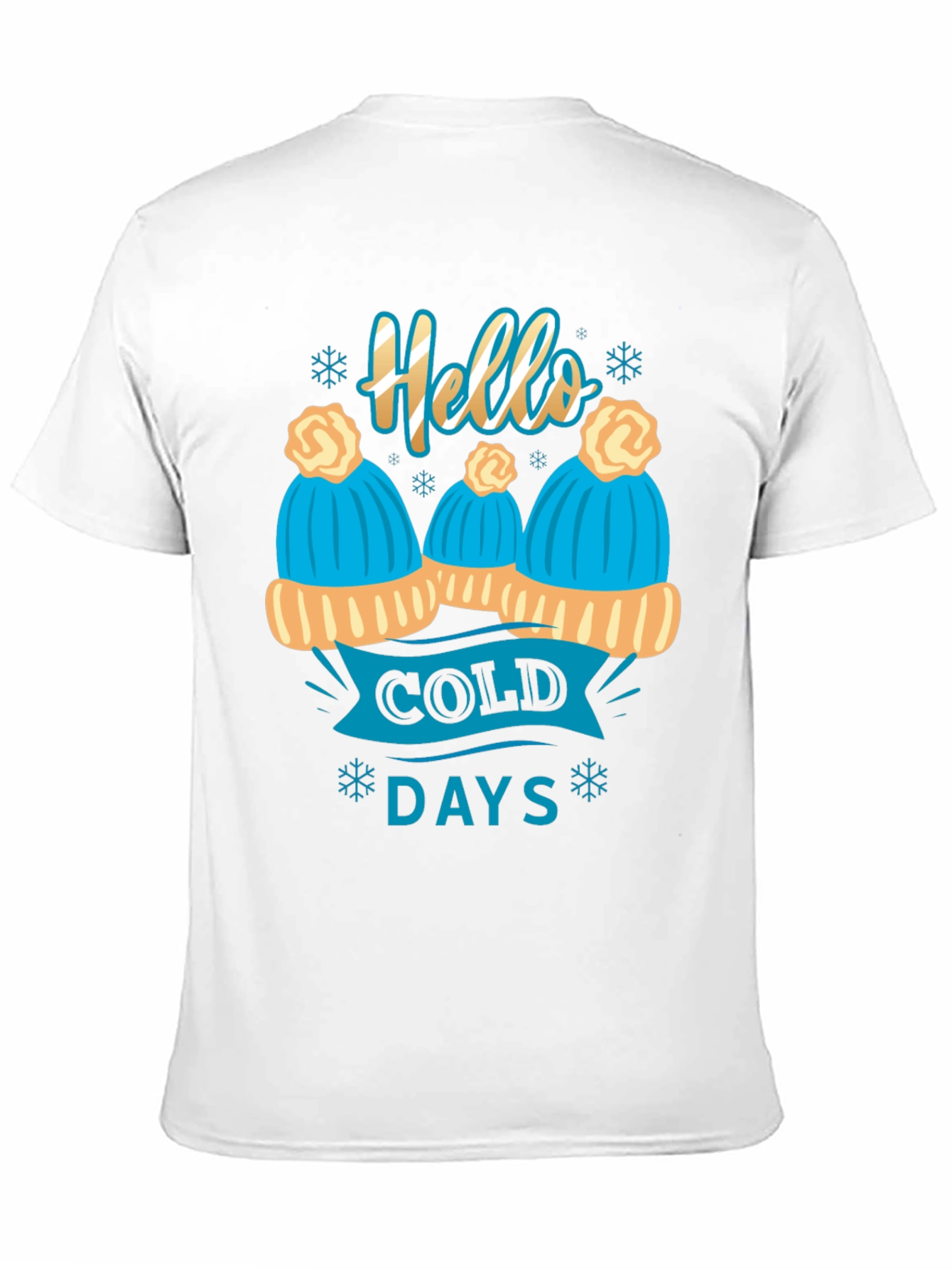 Hello Cold Days Graphic T-Shirt