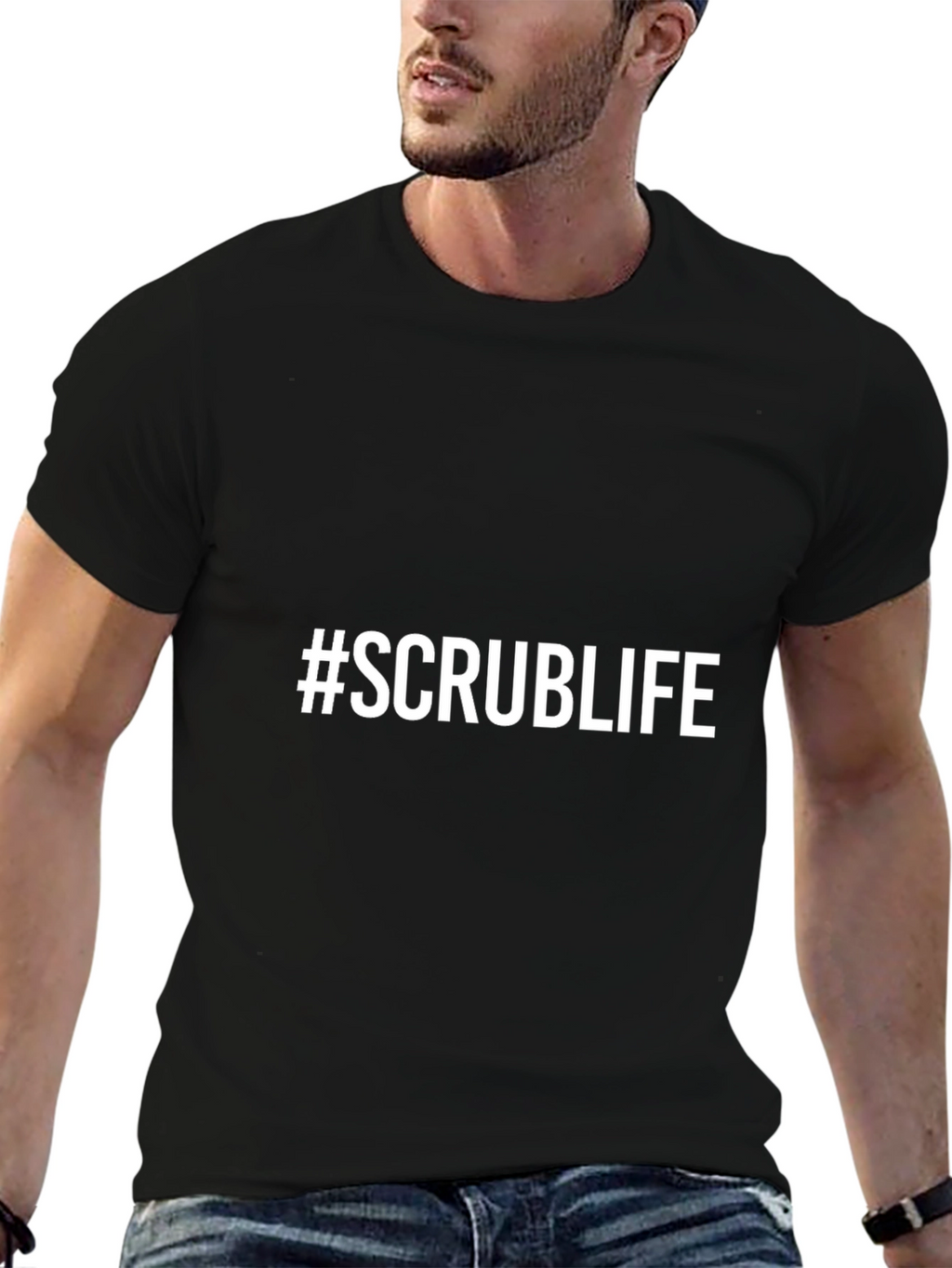 Scrublife Black T-Shirt