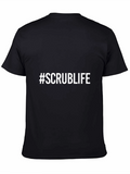 Scrublife Black T-Shirt