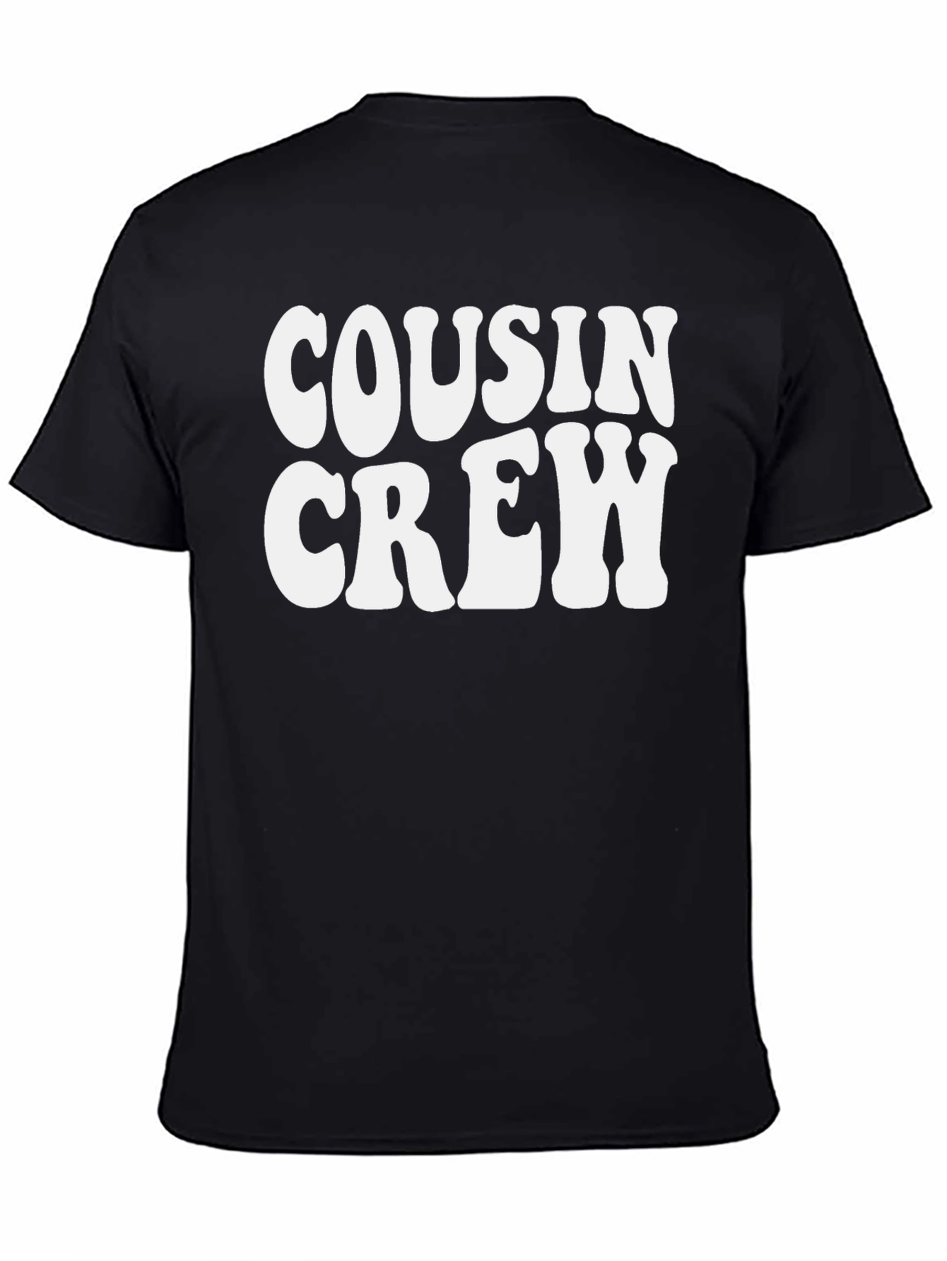 Cousin Crew Black T-Shirt