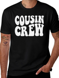 Cousin Crew Black T-Shirt