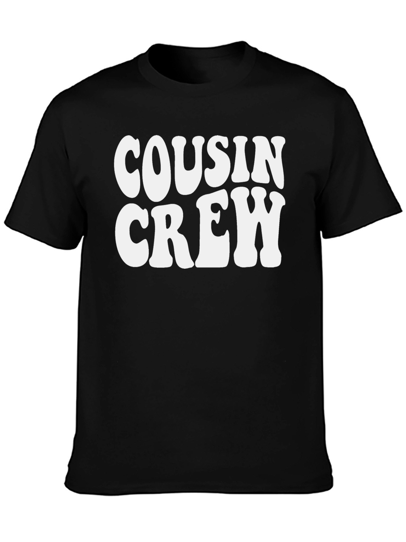 Cousin Crew Black T-Shirt