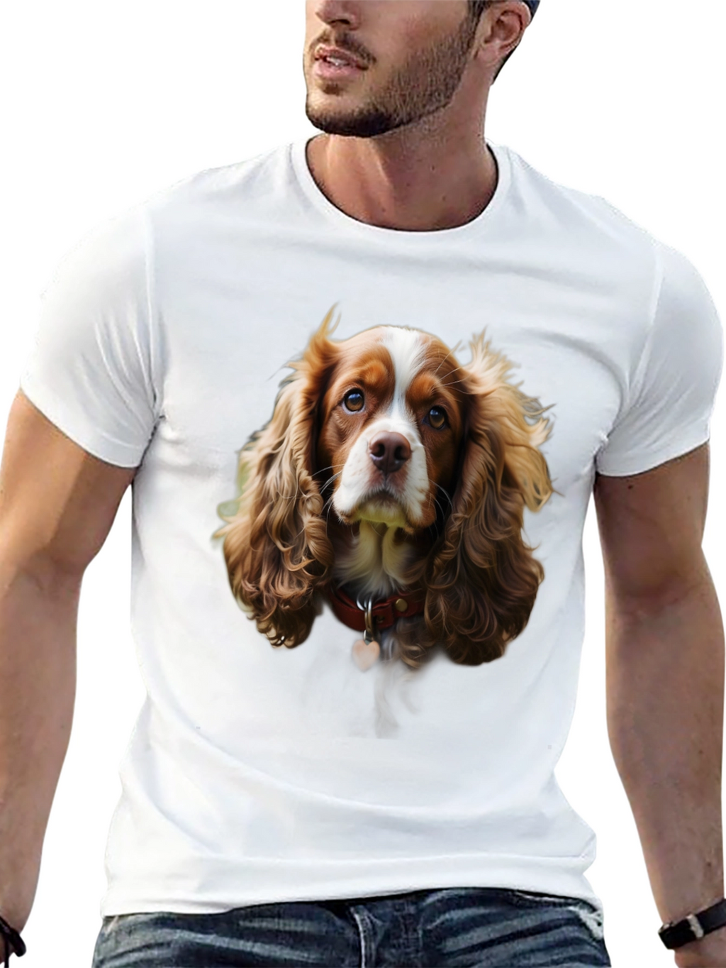 Cocker Spaniel Dog Graphic Tee