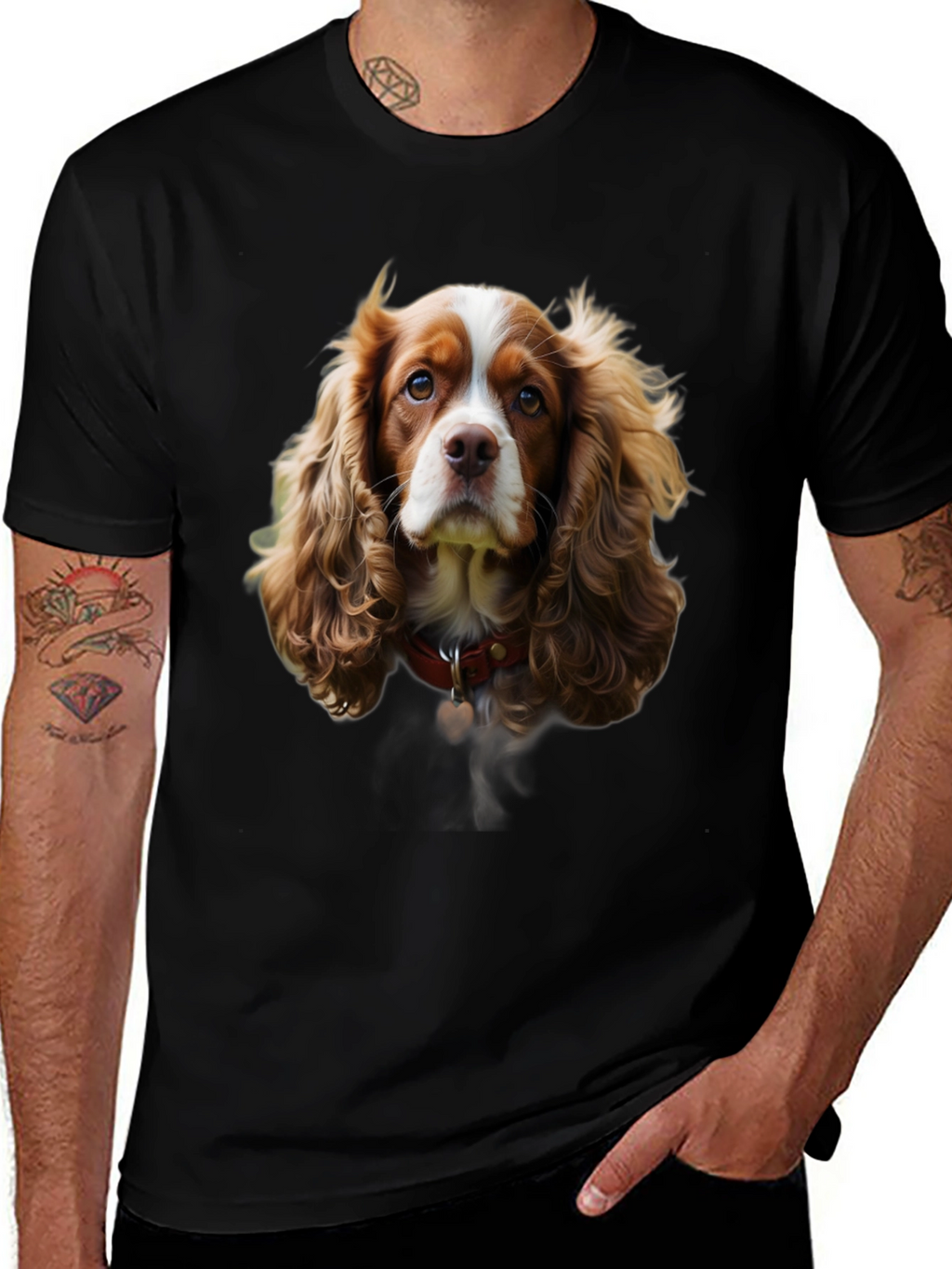Cocker Spaniel Dog Graphic Tee