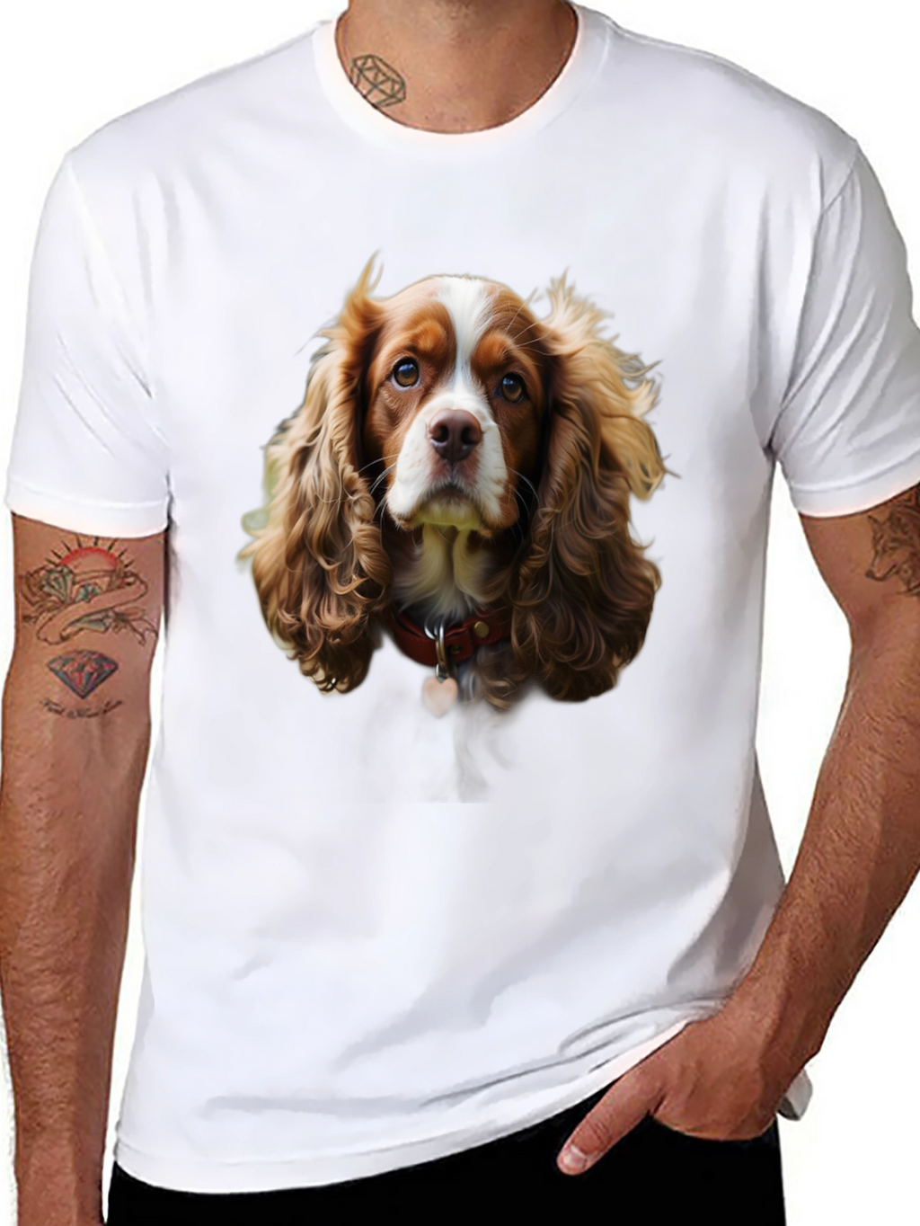 Cocker Spaniel Dog Graphic Tee