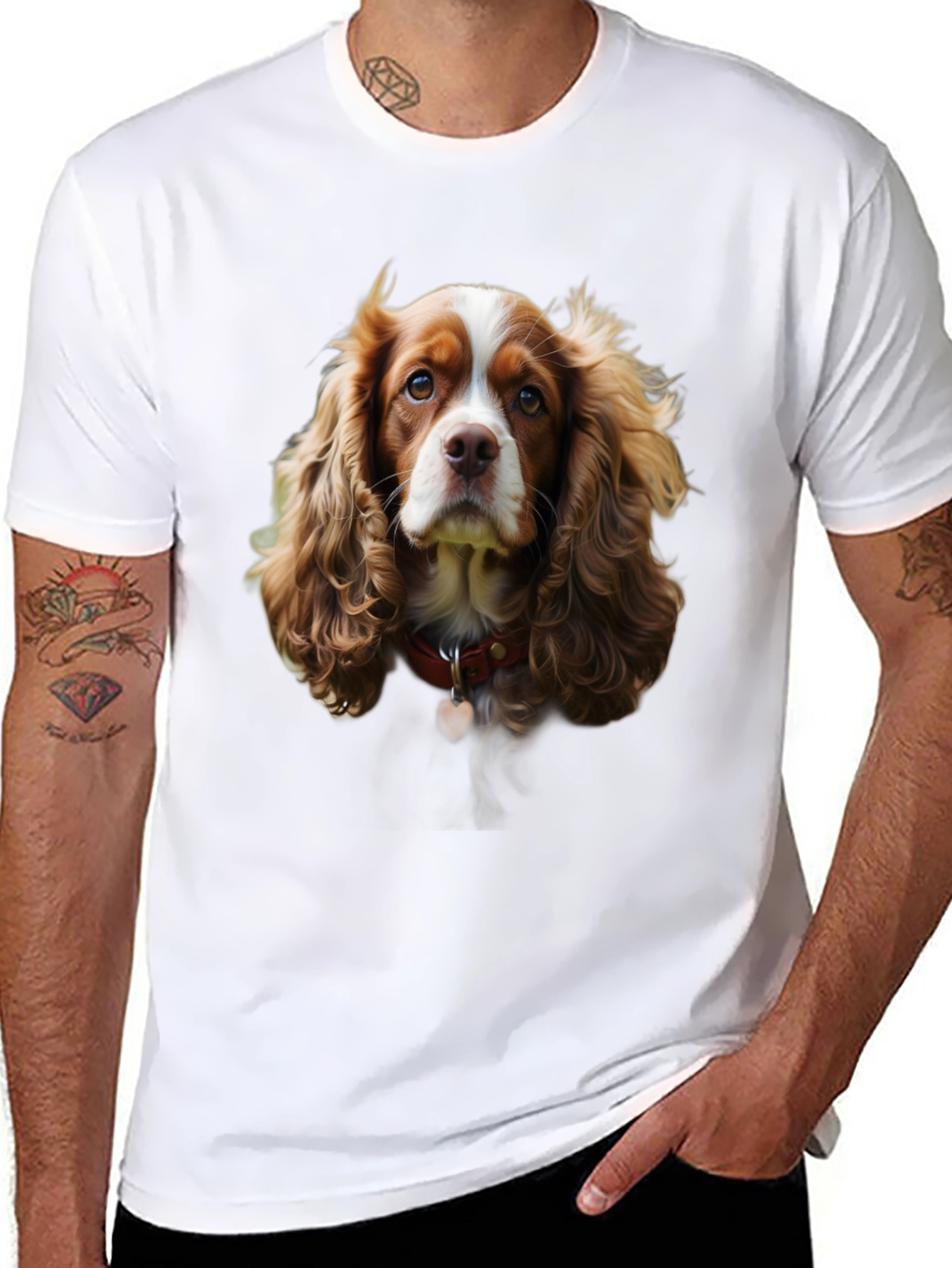 Cocker Spaniel Dog Graphic Tee
