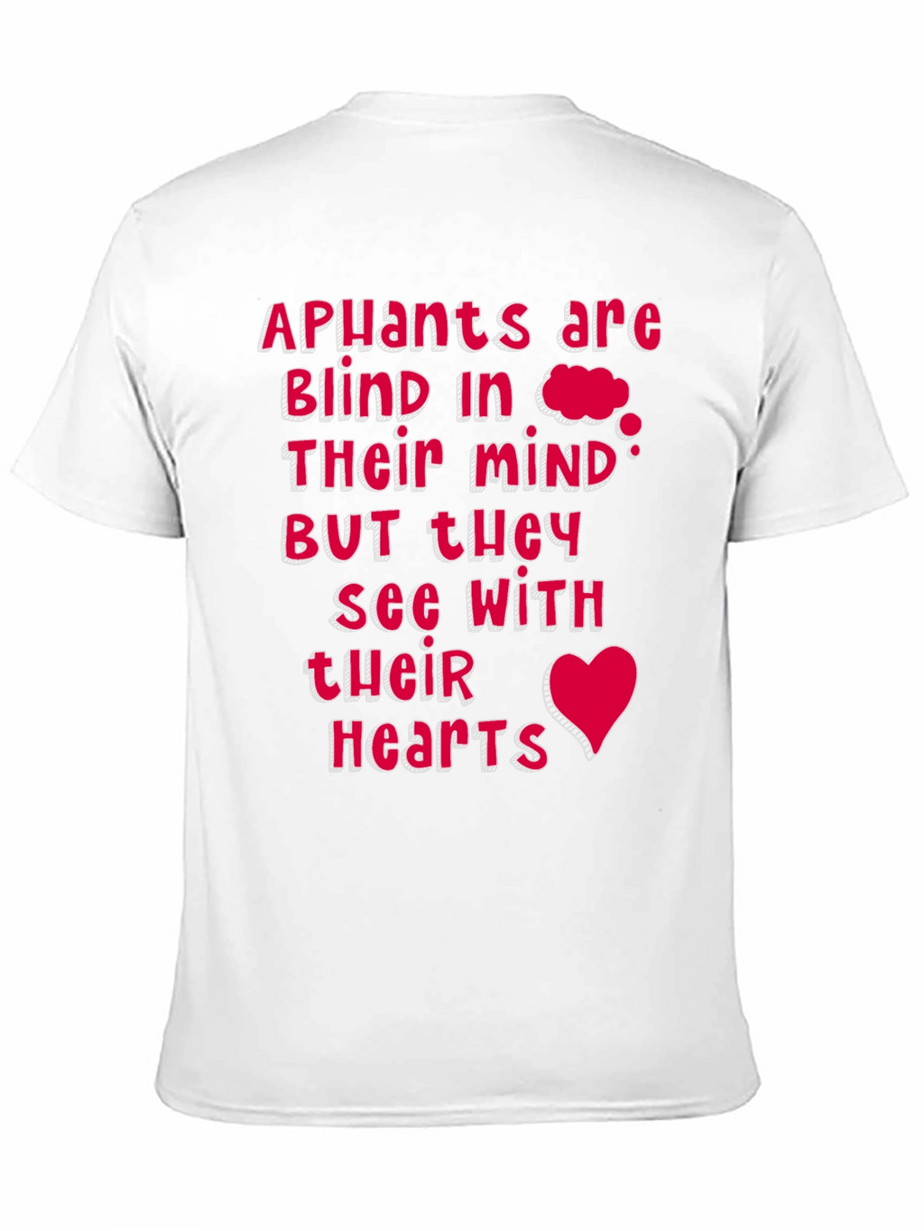 Apuants See with Their Hearts Black Tee