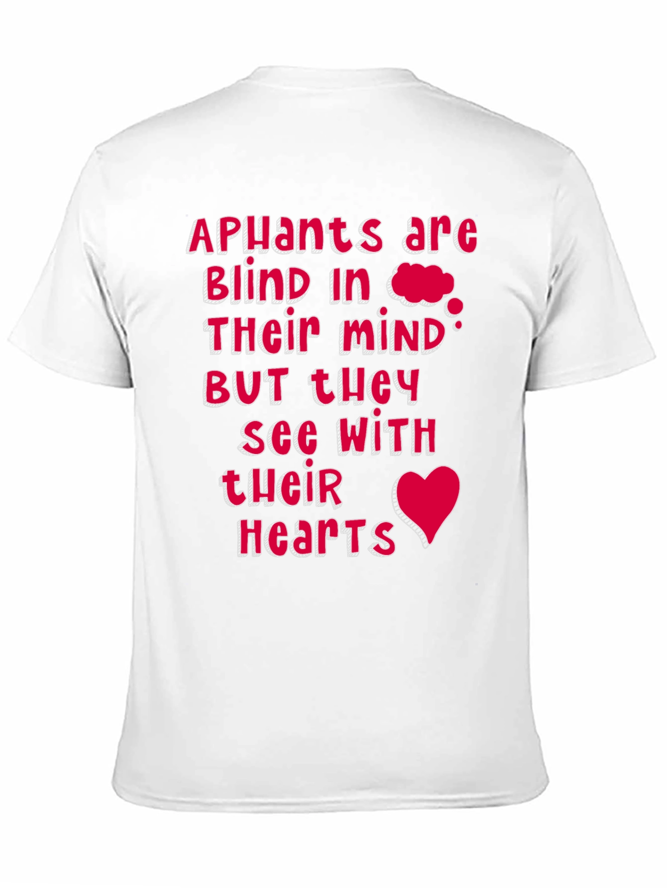 Apuants See with Their Hearts Black Tee